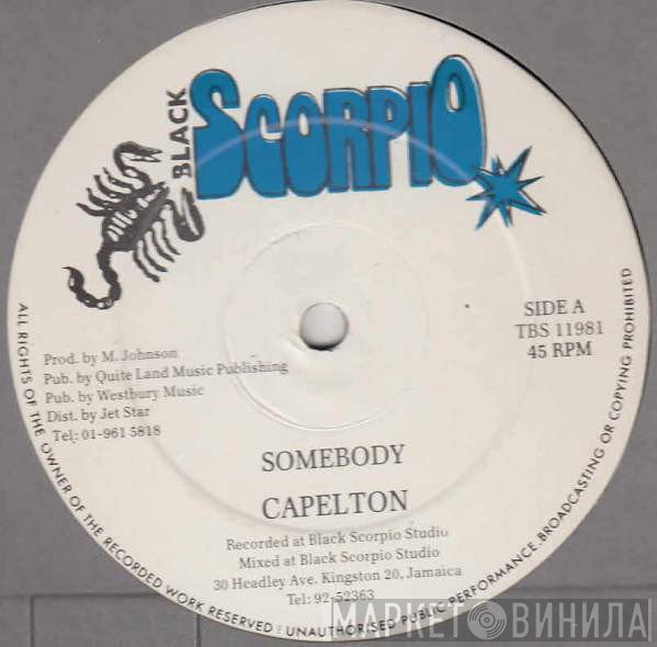Capleton  - Somebody