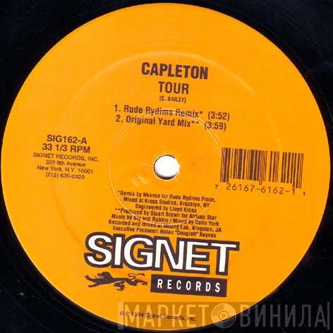 Capleton - Tour