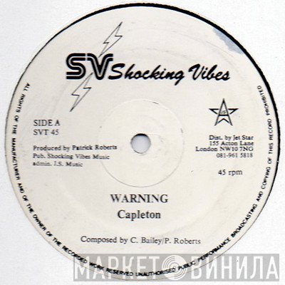 Capleton  - Warning
