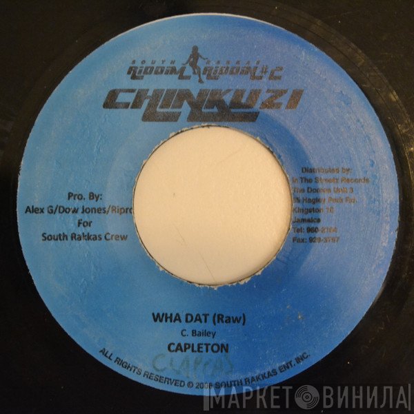 Capleton  - Wha Dat