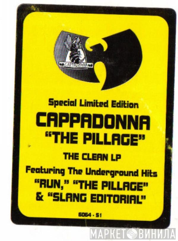 Cappadonna  - The Pillage (The Clean LP)