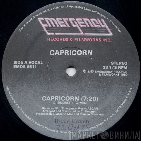 Capricorn   - Capricorn