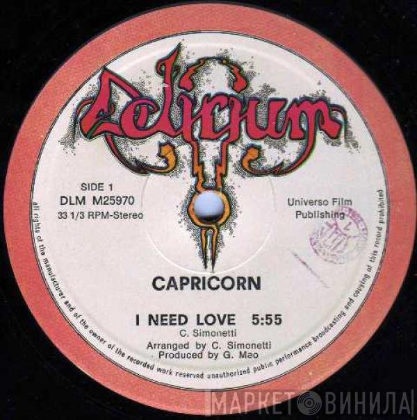 Capricorn   - I Need Love
