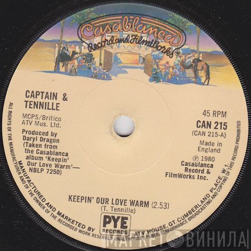 Captain And Tennille - Keepin' Our Love Warm