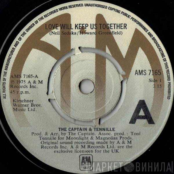 Captain And Tennille - Love Will Keep Us Together