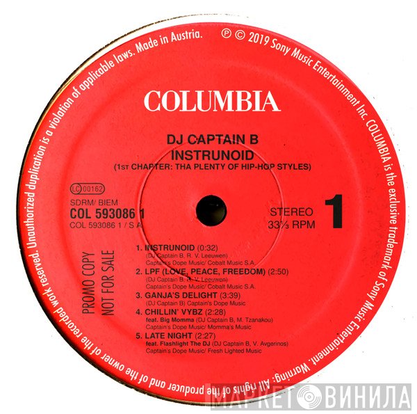 Captain B  - Instrunoid