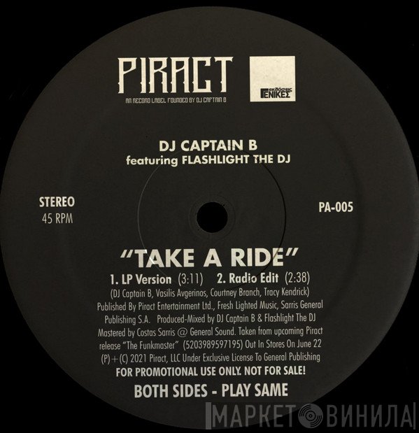Captain B  - Take A Ride