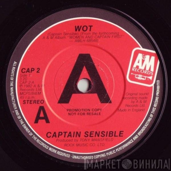 Captain Sensible - Wot!
