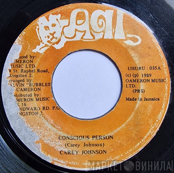 Carey Johnson - Conscious Person