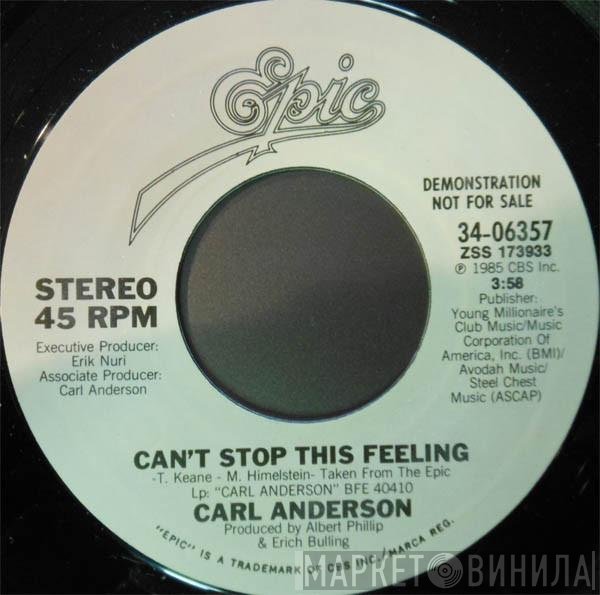 Carl Anderson - Can't Stop This Feeling