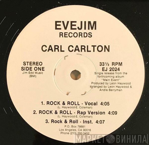 Carl Carlton  - Rock & Roll / Main Event