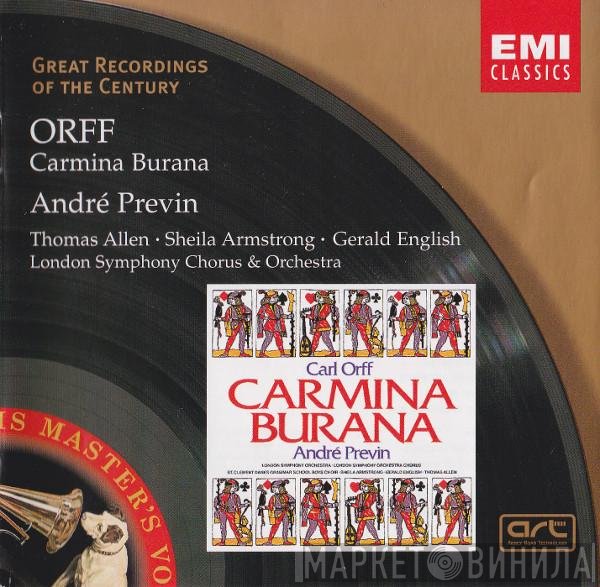 Carl Orff, André Previn, The London Symphony Orchestra, Thomas Allen, Sheila Armstrong, London Symphony Chorus, Gerald English - Carmina Burana