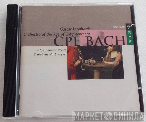 Carl Philipp Emanuel Bach, Gustav Leonhardt, Orchestra Of The Age Of Enlightenment - 4 Symphonies Wq.183 / Symphony No. 5 Wq.182