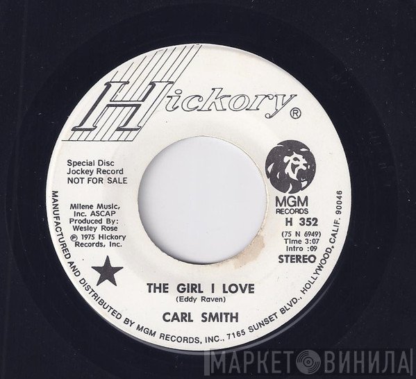 Carl Smith  - The Girl I Love