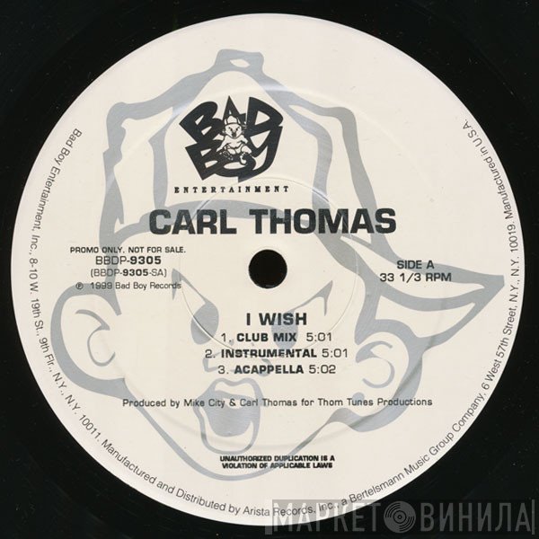 Carl Thomas - I Wish / Woke Up In The Morning