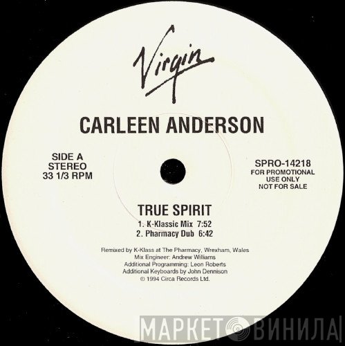 Carleen Anderson - True Spirit