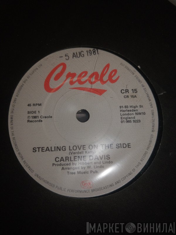 Carlene Davis, Dean Fraser - Stealing Love On The Side / Instrumental