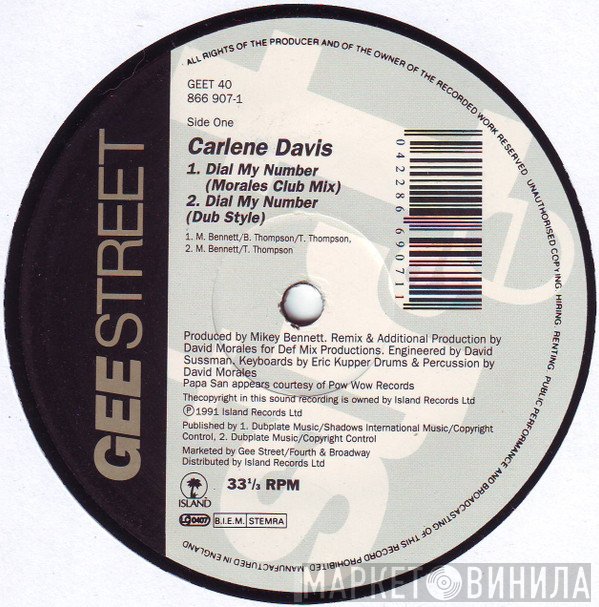 Carlene Davis - Dial My Number