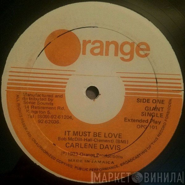 Carlene Davis - It Must Be Love / The Way Old Friends Do
