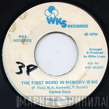 Carlene Davis  - The First Word In Memory Is Me