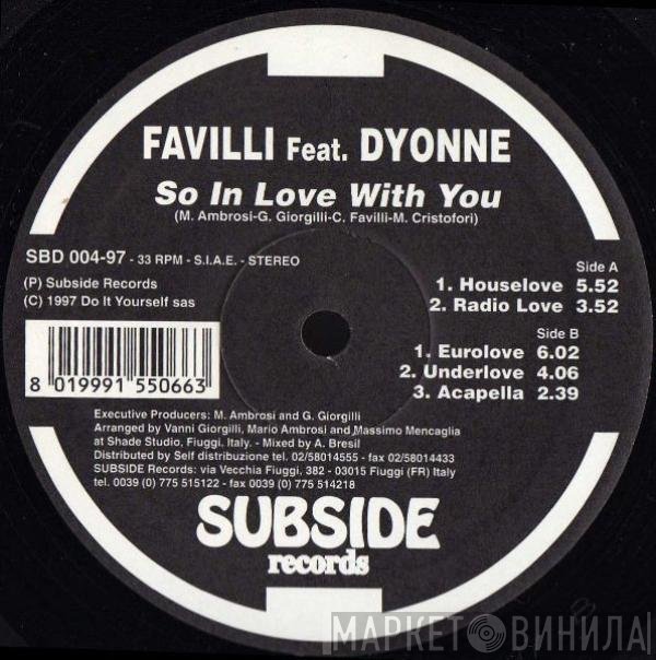 Carlo Favilli Feat. Dionne  - So In Love With You