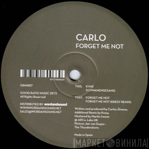 Carlo - Forget Me Not