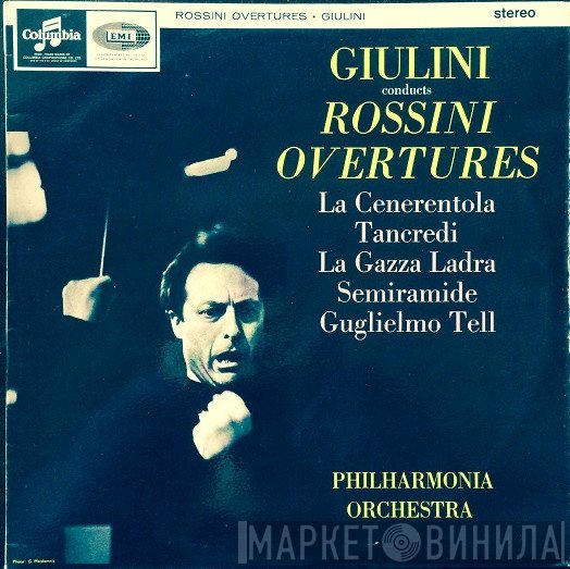 Carlo Maria Giulini Conducts Gioacchino Rossini, Philharmonia Orchestra  - Overtures
