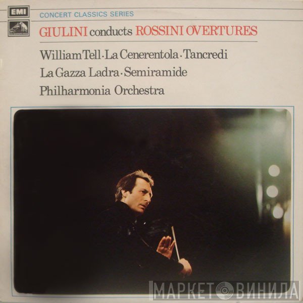 Carlo Maria Giulini, Gioacchino Rossini, Philharmonia Orchestra - Overtures
