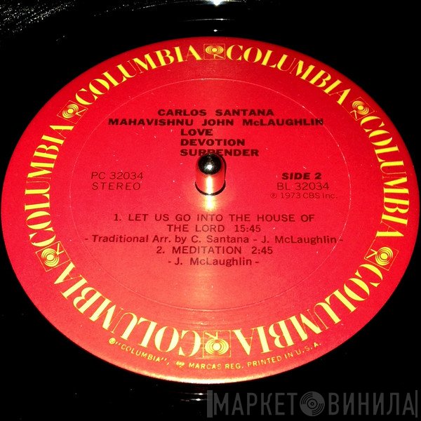 Carlos Santana & John McLaughlin  - Love Devotion Surrender