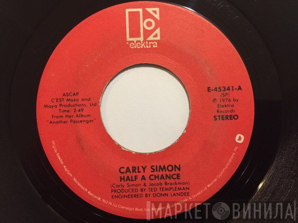 Carly Simon  - Half A Chance