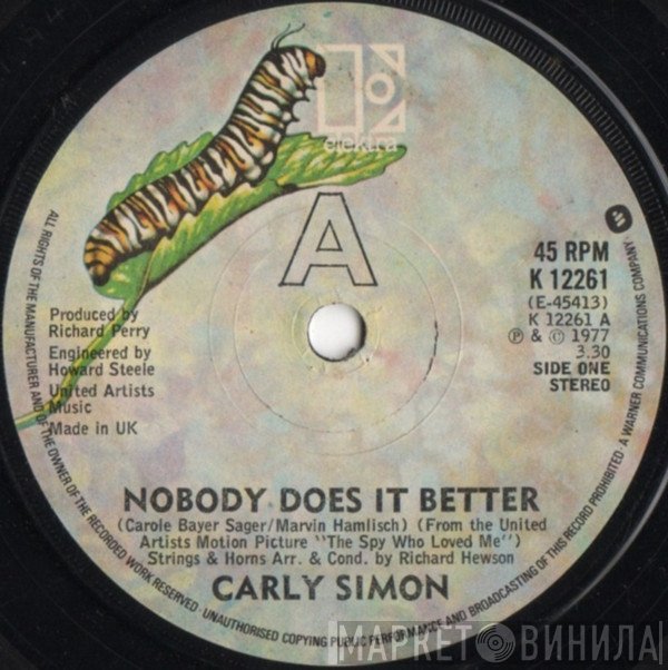 Carly Simon - Nobody Does It Better