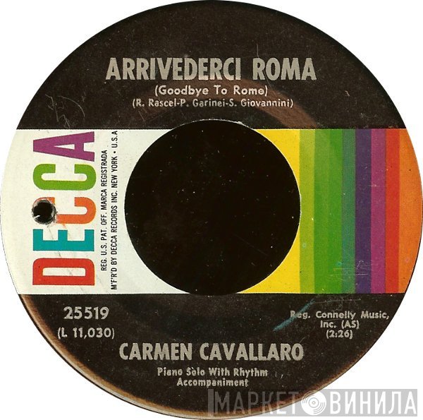 Carmen Cavallaro  - Arrivederci Roma (Goodbye To Rome)