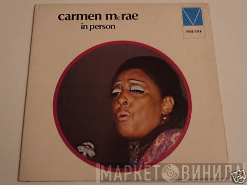 Carmen McRae - In Person