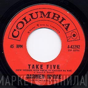 Carmen McRae With The Dave Brubeck Quartet  - Take Five