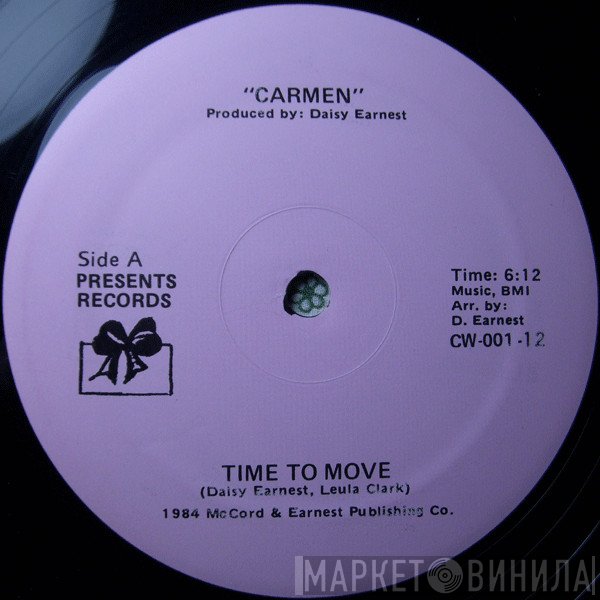 Carmen  - Time To Move