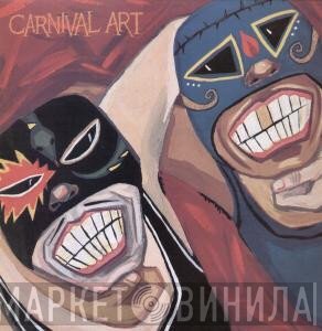 Carnival Art - Wrestling Swamis Vs. Mr. Blue Veins