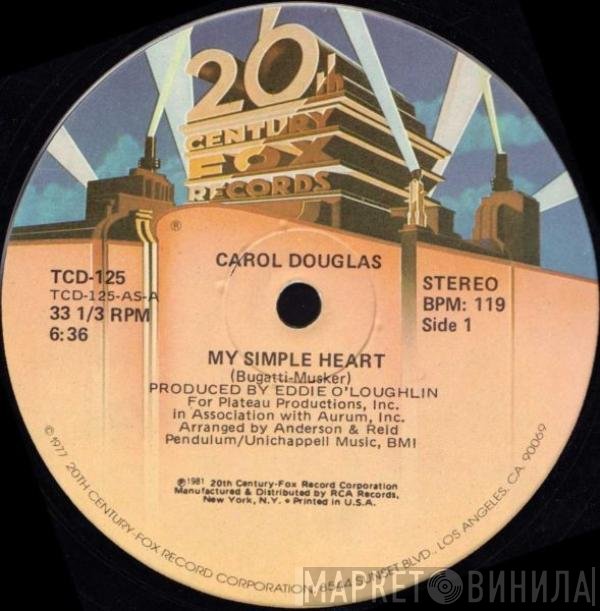 Carol Douglas  - My Simple Heart