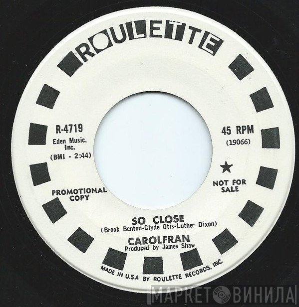 Carol Fran - So Close