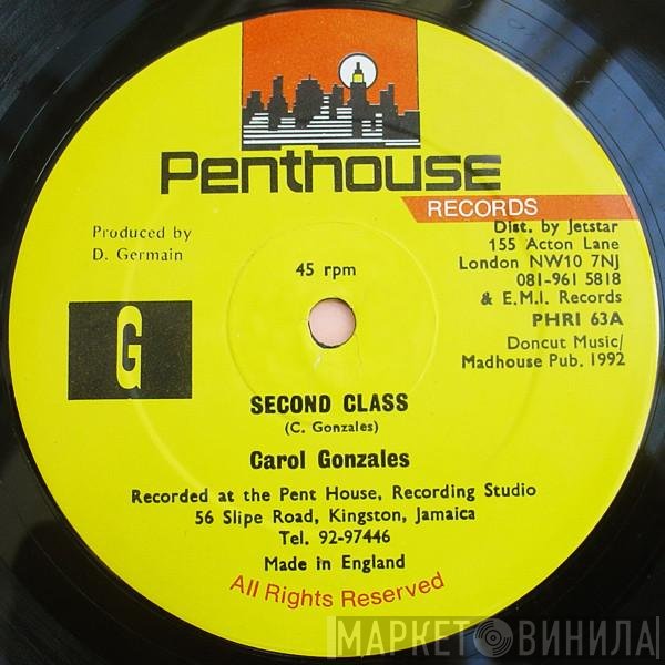 Carol Gonzalez / Carol Gonzalez & Buju Banton  - Second Class