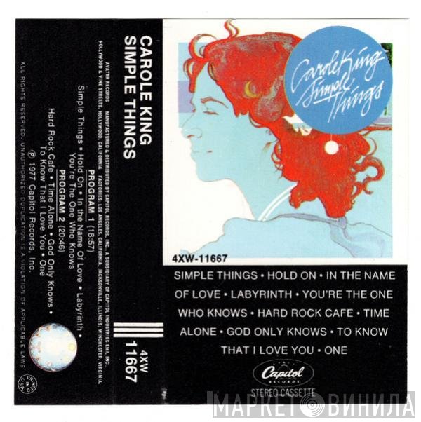 Carole King  - Simple Things