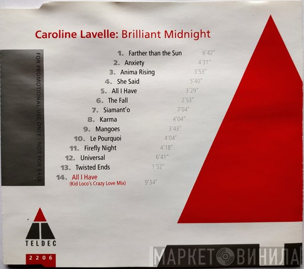 Caroline Lavelle - Brilliant Midnight