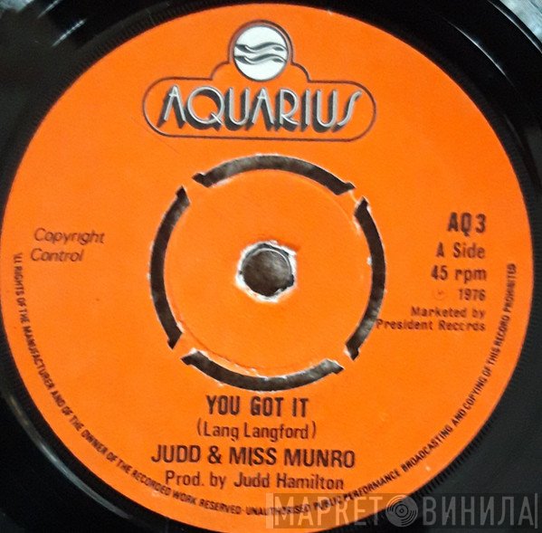 Caroline Munro, Judd Hamilton - You Got It