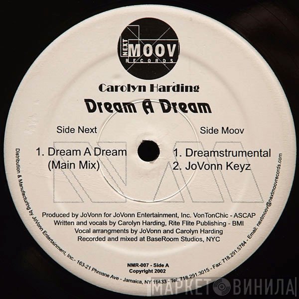 Carolyn Harding - Dream A Dream