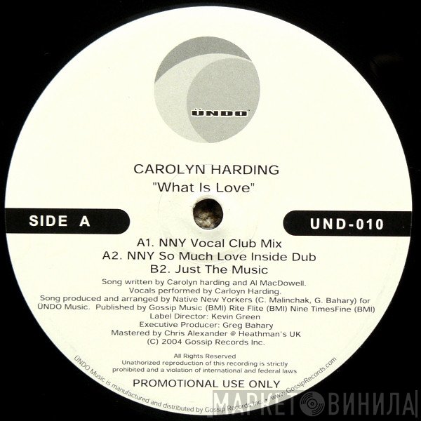 Carolyn Harding - What Is Love