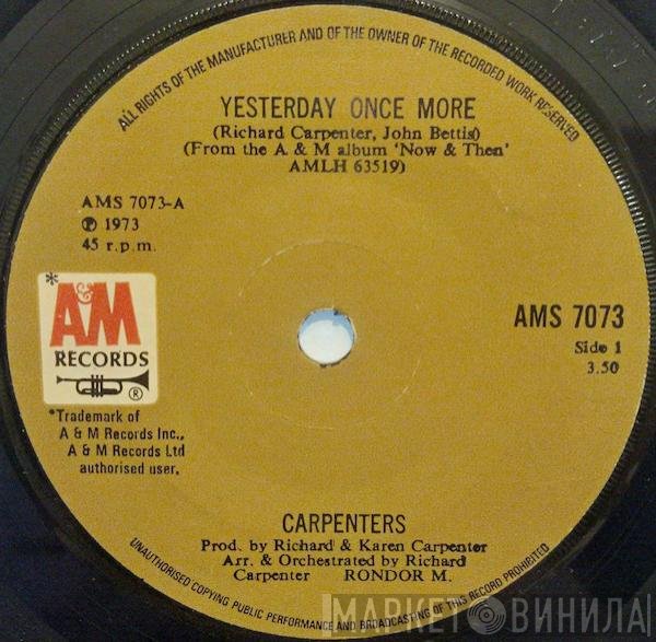 Carpenters - Yesterday Once More