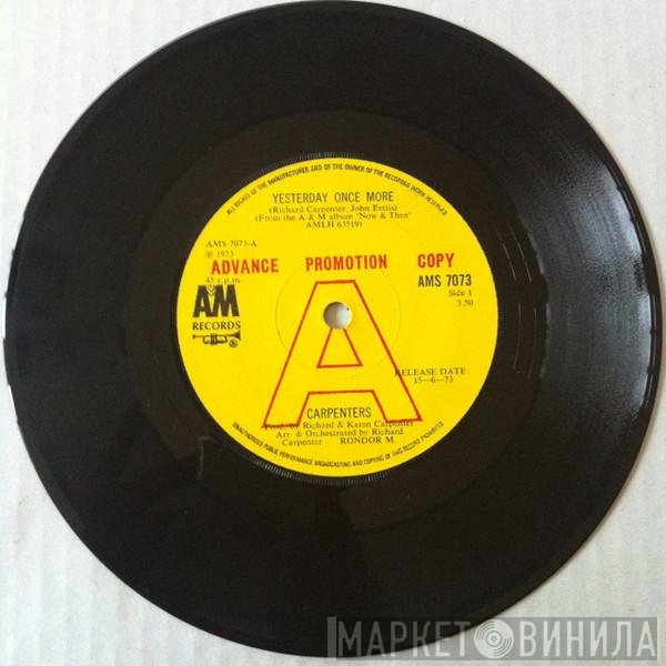 Carpenters - Yesterday Once More