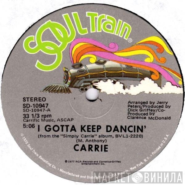 Carrie Lucas - I Gotta Keep Dancin'