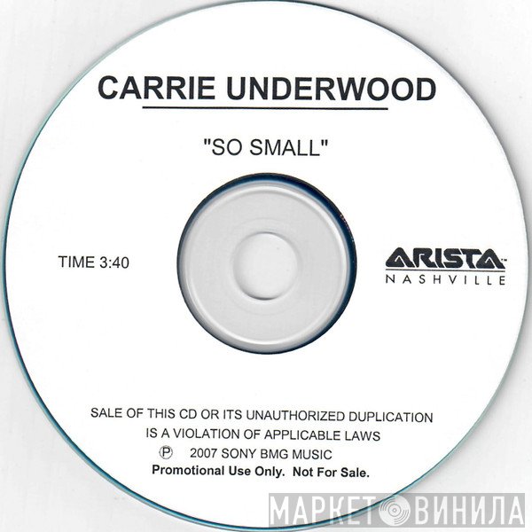 Carrie Underwood  - So Small
