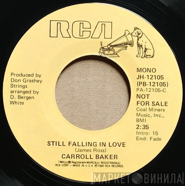 Carroll Baker  - Still Falling In Love
