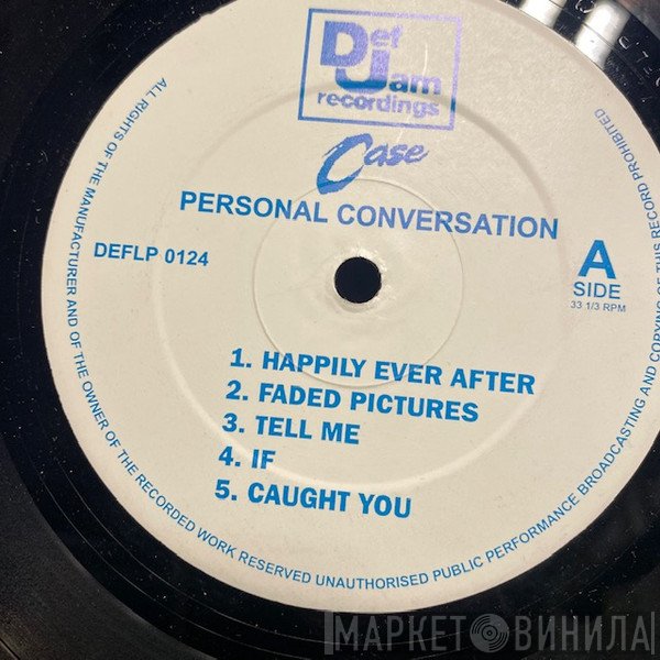 Case  - Personal Conversation